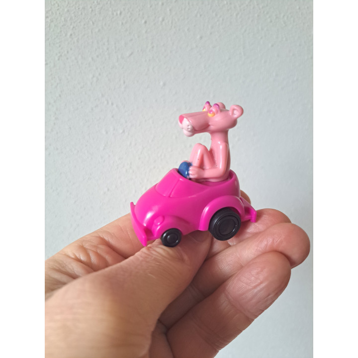 Pink Panther, Burger King 1999, kunststof 5.5x3x5.5cm