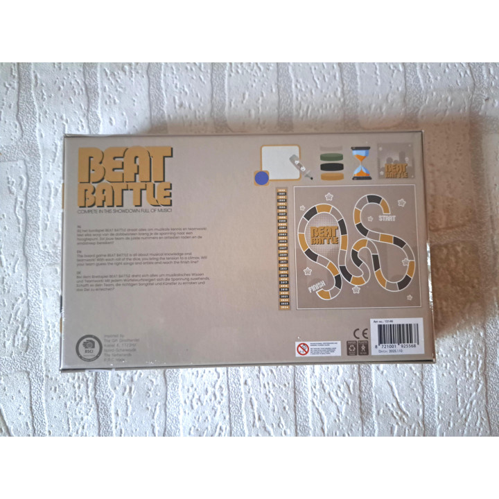Beat Battle Board Game Musical Quiz Team Party Game
