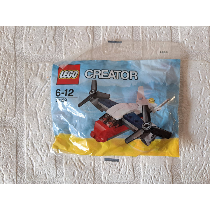 Transportvliegtuig 2014 Lego Creater 30189 - lego en Duplo