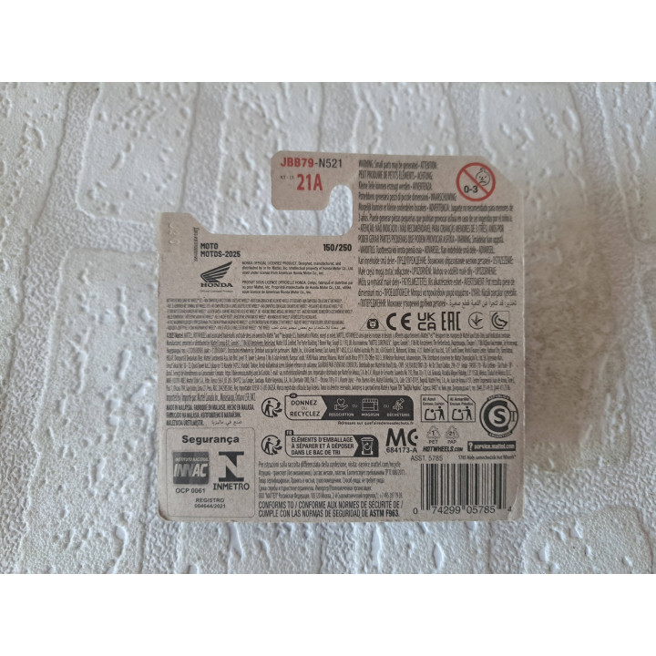 Honda CB750 Cafe Motor Hot wheels 2025-150 - Verzamelmodelauto