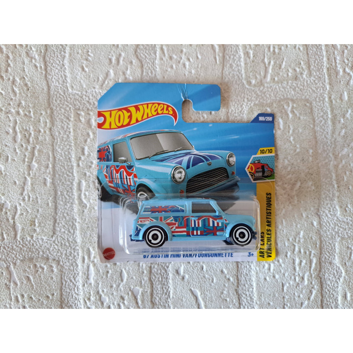 Austin Mini bestel 1967 Hot wheels 2025-169 - Verzamelmodelauto
