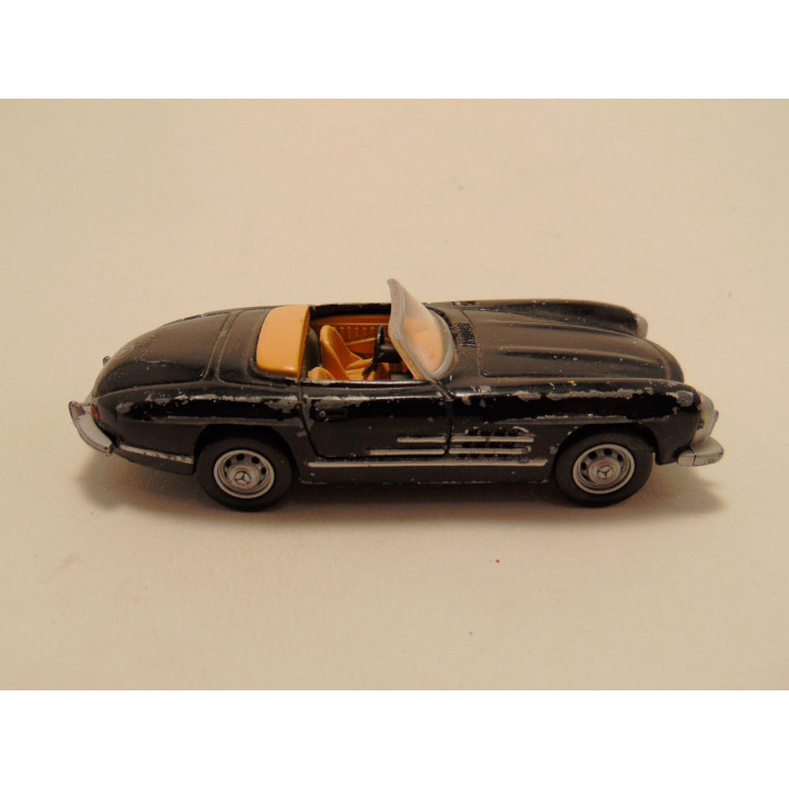 Mercedes 300 SL Roadster Cabrio 1957 Newray 1:43 zwart