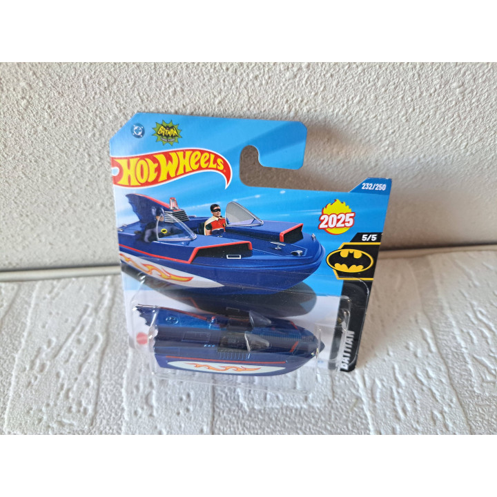 Bat Boat 1966 Batman DC Hot wheels 2025-232 - Verzamelmodelauto