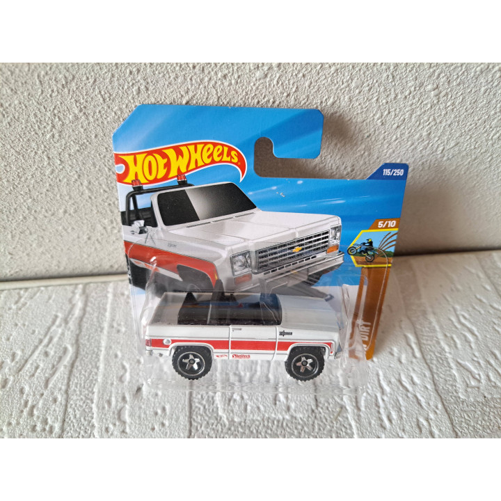Chevrolet K5 Blazer 1975 Custom Hot wheels 2025-115 - Verzamelmodelauto