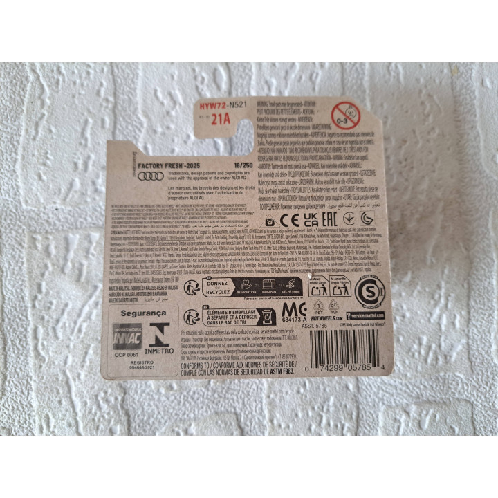 Audi Quattro 1987 Hot wheels 2025 - 016 - Verzamelmodelauto