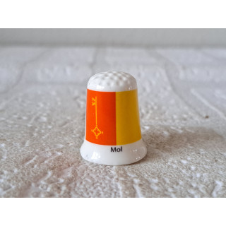 Mol vlag Belgie vingerhoedje