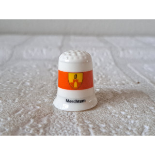 Merchtem vlag Belgie vingerhoedje