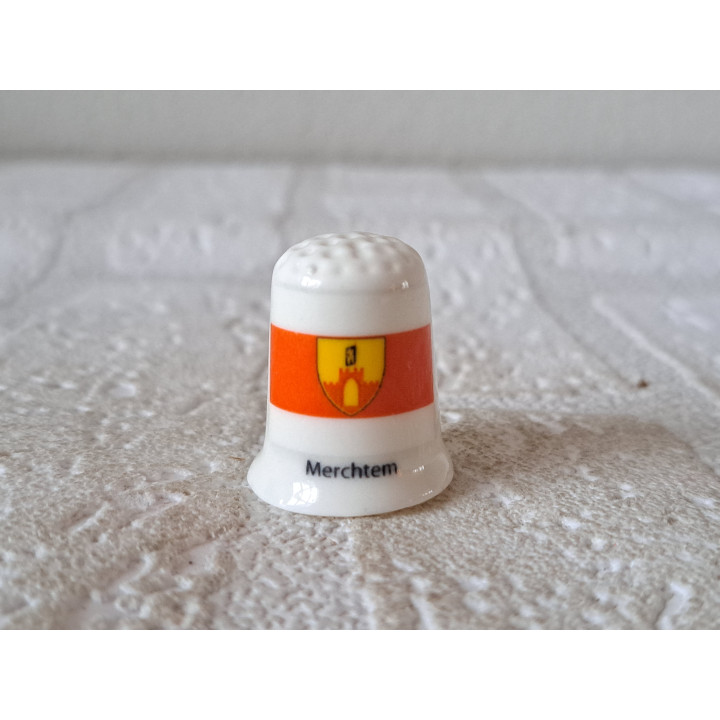 Merchtem vlag Belgie vingerhoedje