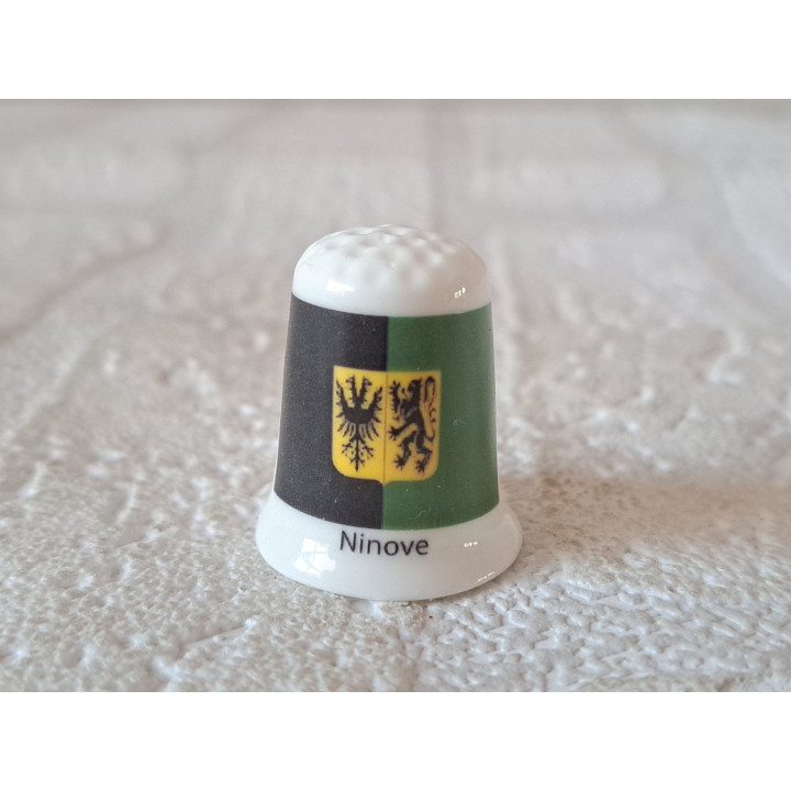 Ninove vlag Belgie vingerhoedje