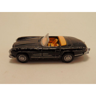 Mercedes 300 SL Roadster Cabrio 1957 Newray 1:43 zwart