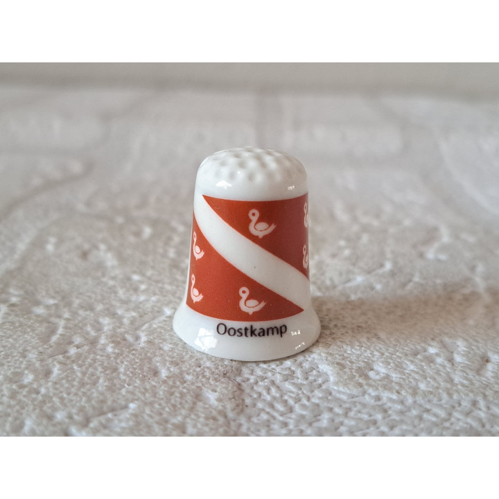 Oostkamp vlag Belgie vingerhoedje