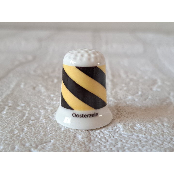 Oosterzele vlag Belgie vingerhoedje