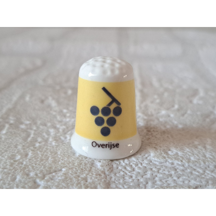 Overijse vlag Belgie vingerhoedje