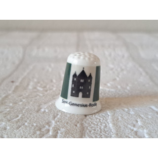 Sint-Genesius-Rode vlag Belgie vingerhoedje