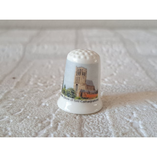 Sint Catharijnekerk in de vestingstad Brielle vingerhoedje