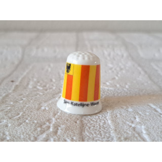 Sint-Katelijne-Waver vlag Belgie vingerhoedje