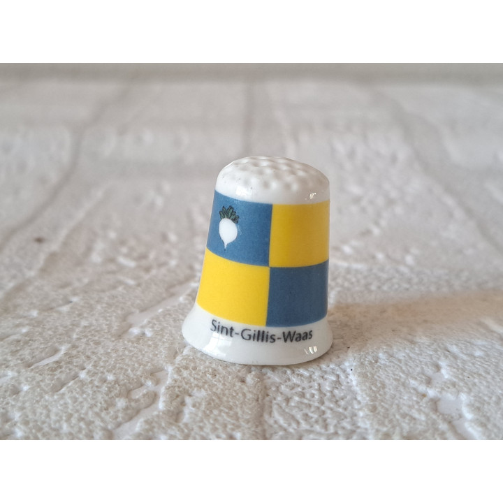 Sint-Gillis-Waas gemeente in Oost-Vlaanderen vingerhoedje