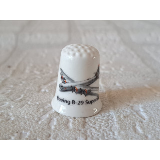 Boeing B29 Superfortress vliegtuig vingerhoedje