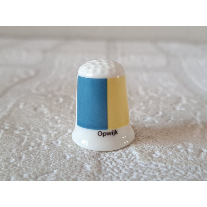 Opwijk vlag Belgie vingerhoedje