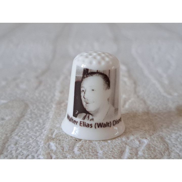 Walter Elias Walt Disney vingerhoedje