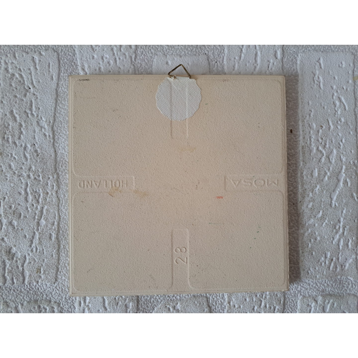 Oorlogs en verzetsmuseum Overloon Spitfire vliegtuig 15x15cm - tegels