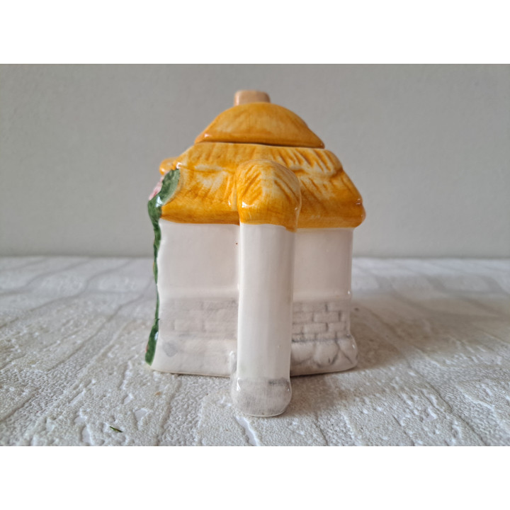 Theehuis theepotje, porselein 19.5x10x14.5cm - Verzamelobjecten