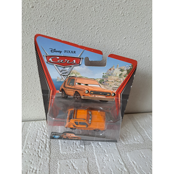 Grem Grimm Cars 2 Disney Pixar 14x4x16cm ONGEOPEND