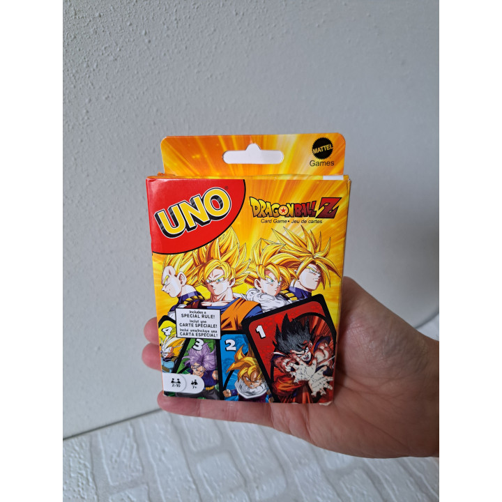 Dragonball Z Games kaartspel UNO 9x14,5x2cm