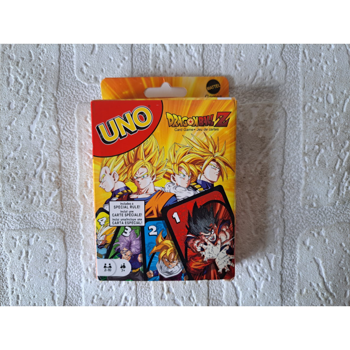 Dragonball Z Games kaartspel UNO 9x14,5x2cm - kaartspellen