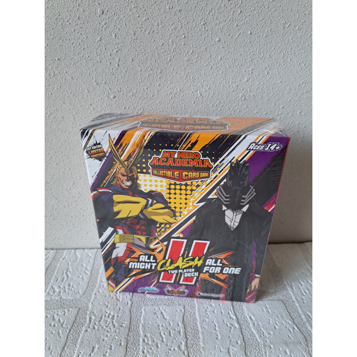 My Hero Academia All Might Vs. All For One, 16x5x18cm - kaartspellen