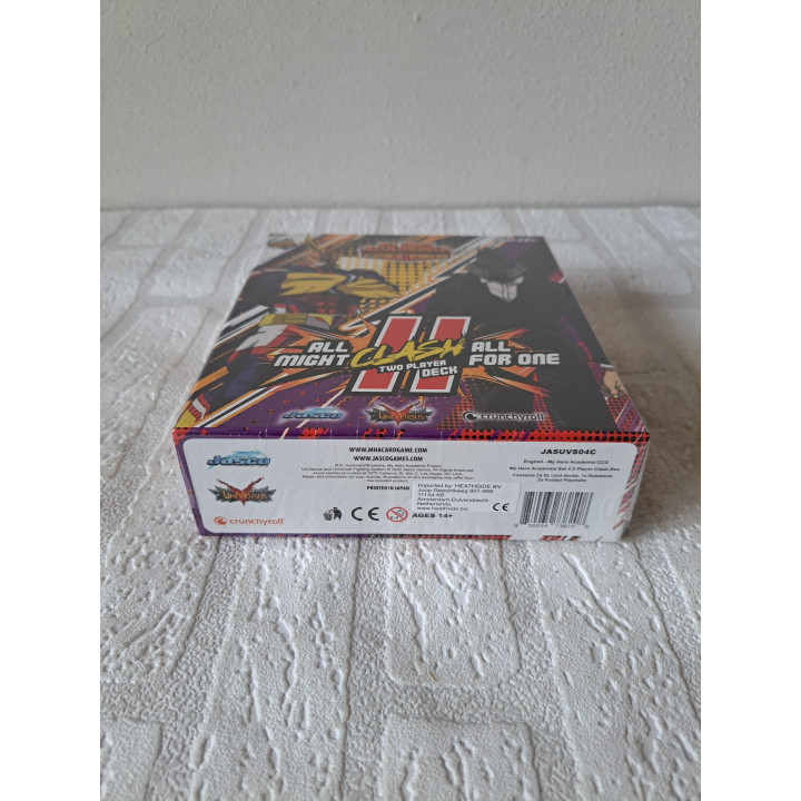 My Hero Academia All Might Vs. All For One, 16x5x18cm - kaartspellen