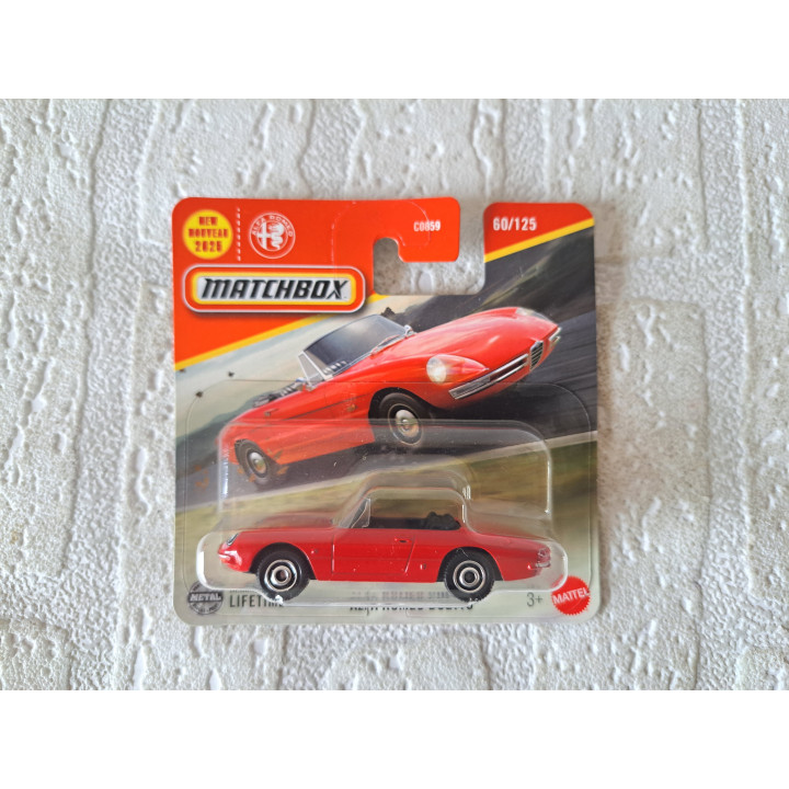 Alfa Romeo Duetto 1967, Matchbox 2025-060 - modelauto