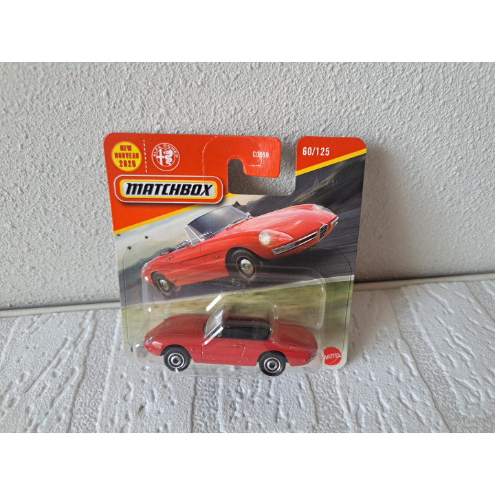 Alfa Romeo Duetto 1967, Matchbox 2025-060 - modelauto