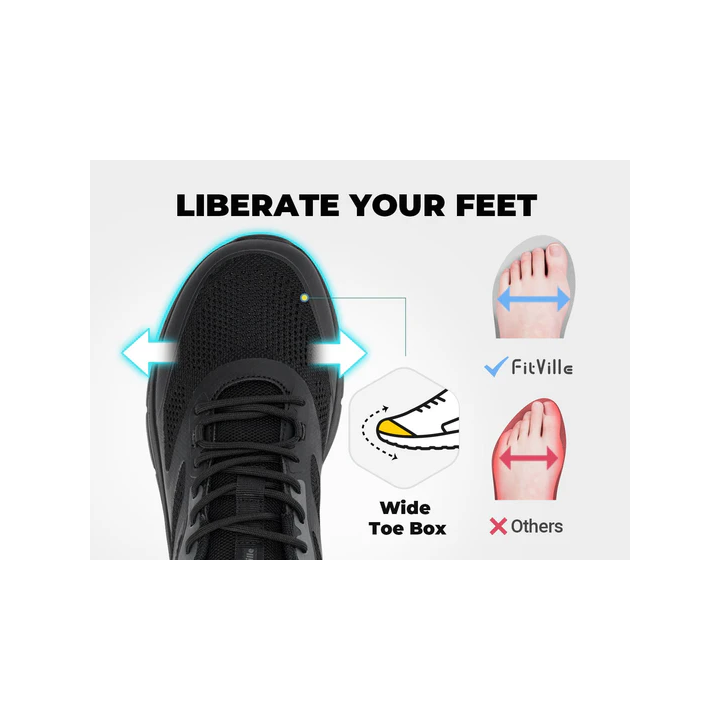 Heren Cloud Wanderer V19, maat 46, FitVille - schoenen