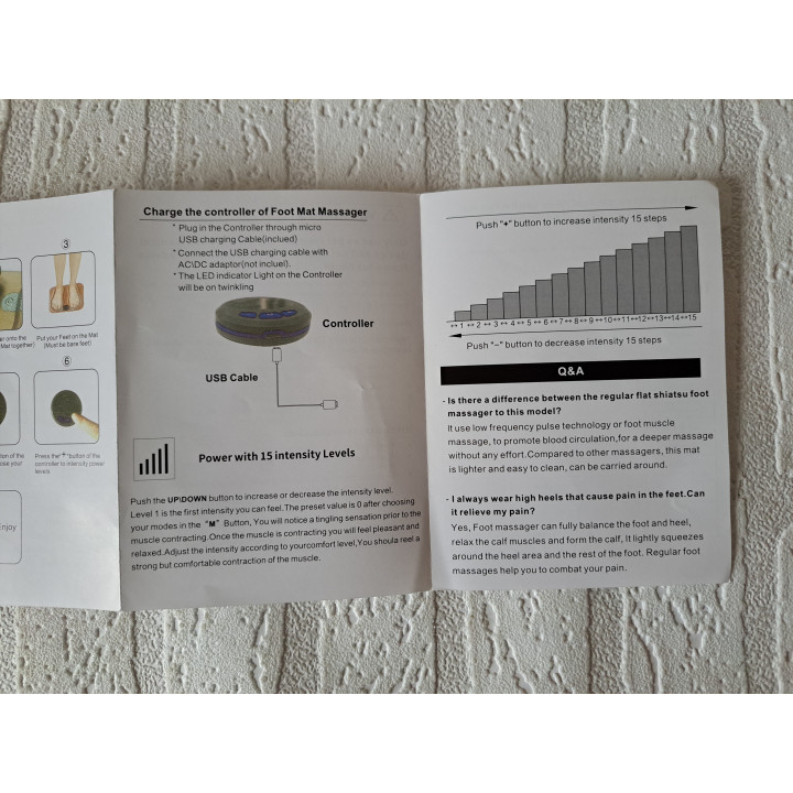EMS voetmassageapparaat voor bloedcirculatie - ems