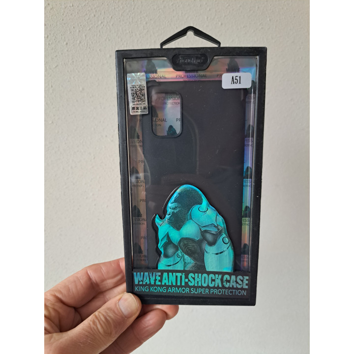 Samsung Galaxy A51 Anti-Shock beschermhoes, Wave