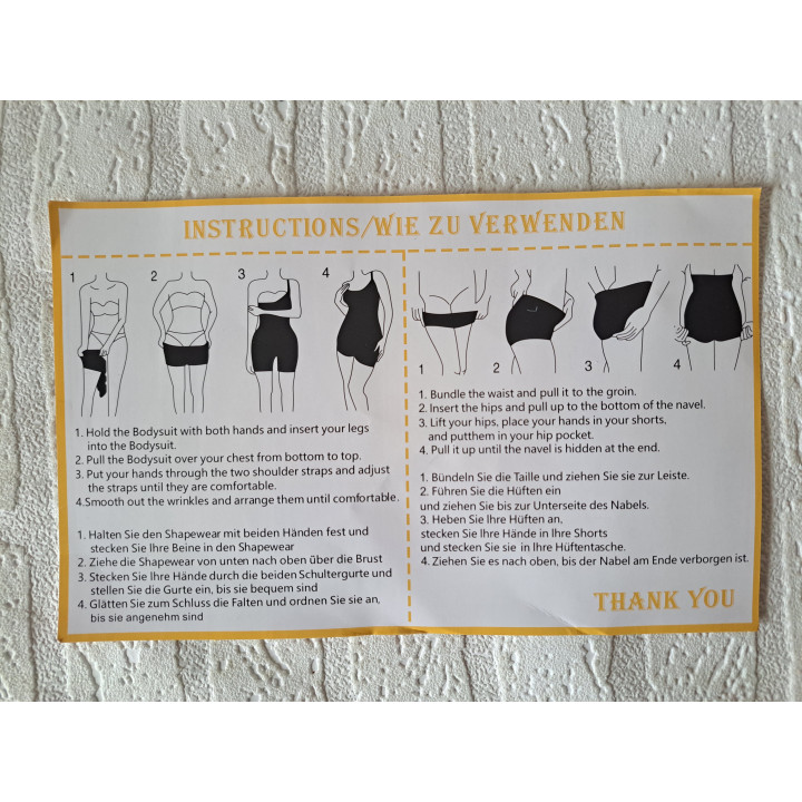 Dames Shapewear, Corrigerende body, 3XL - shapewear