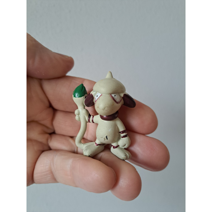 Smeargle Pokemon figuur, 5x4cm