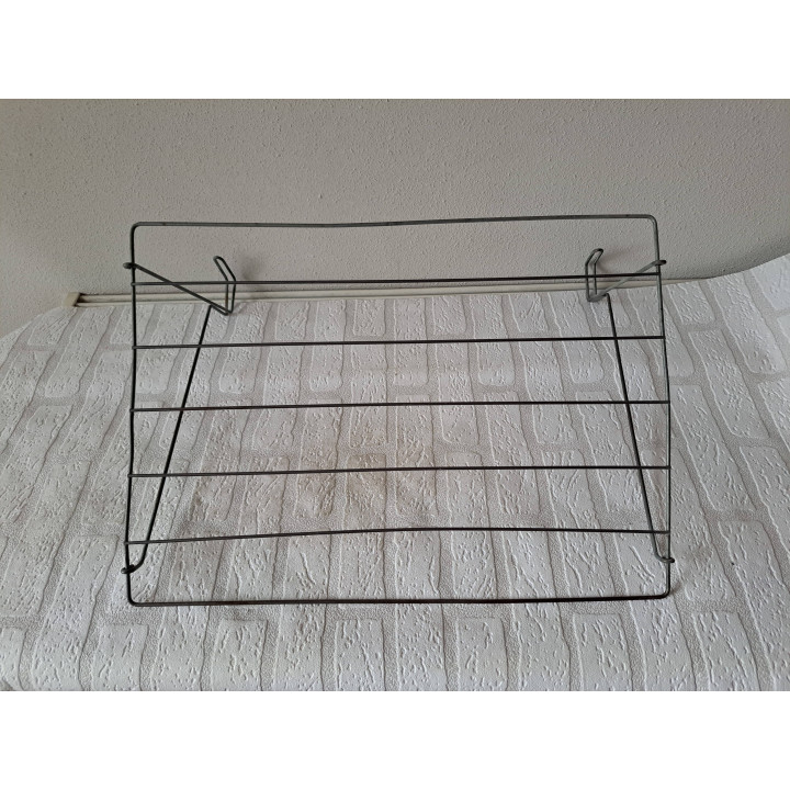Vintage 1960s Metal Hanging Drying Rack Retro 50x36cm