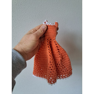 Handgemaakt gehaakt poppenjurkje, geschikt voor Barbie