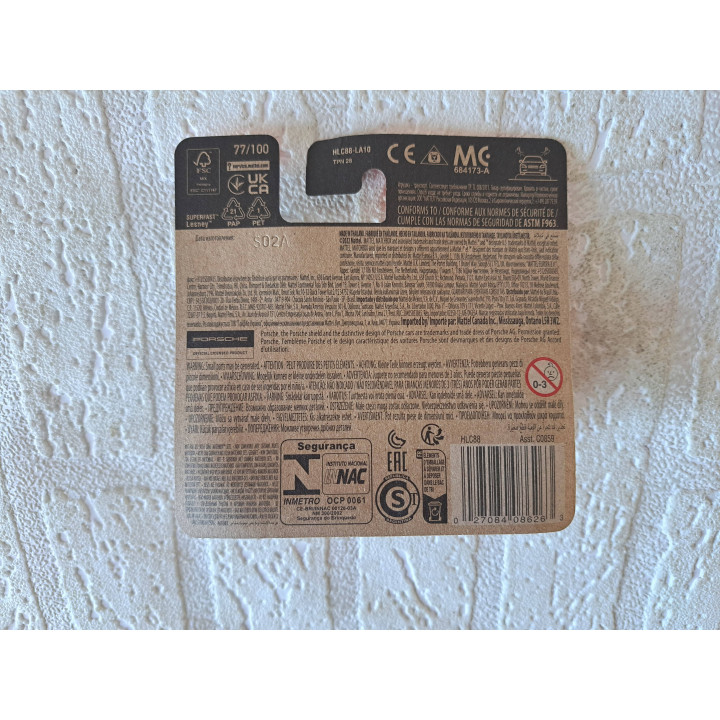 Porsche 918 Spyder, Matchbox 2023-077 - modelauto