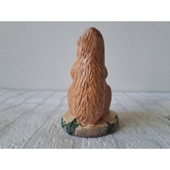 Grote eekhoorn, aardewerk 12x10x14cm - dierfiguren