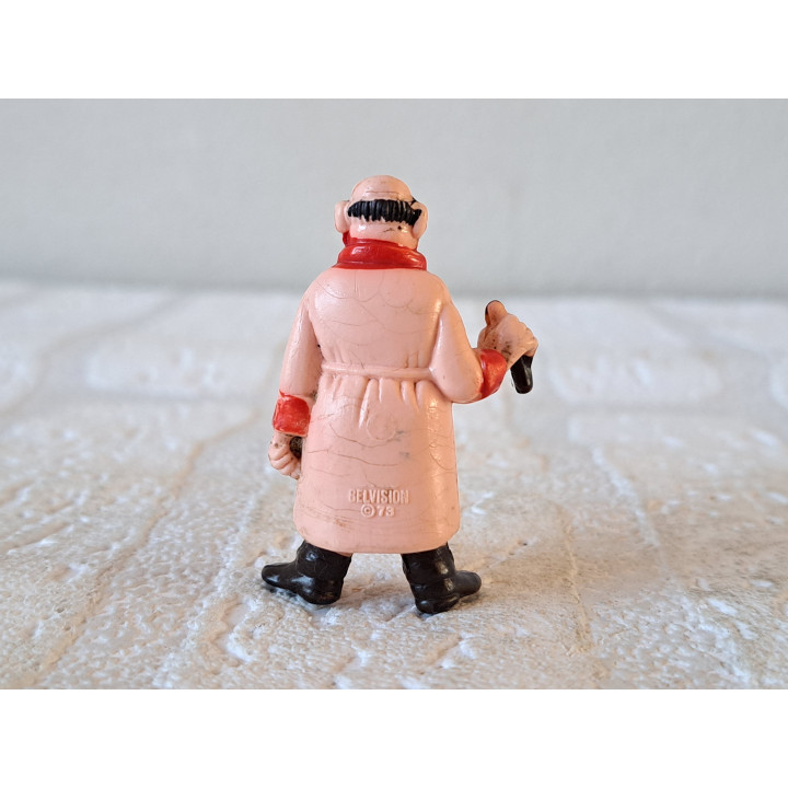 Roberto Rastapopoulos, Kuifje 1973, kunststof 3x1.5x4.5cm - Kuifje