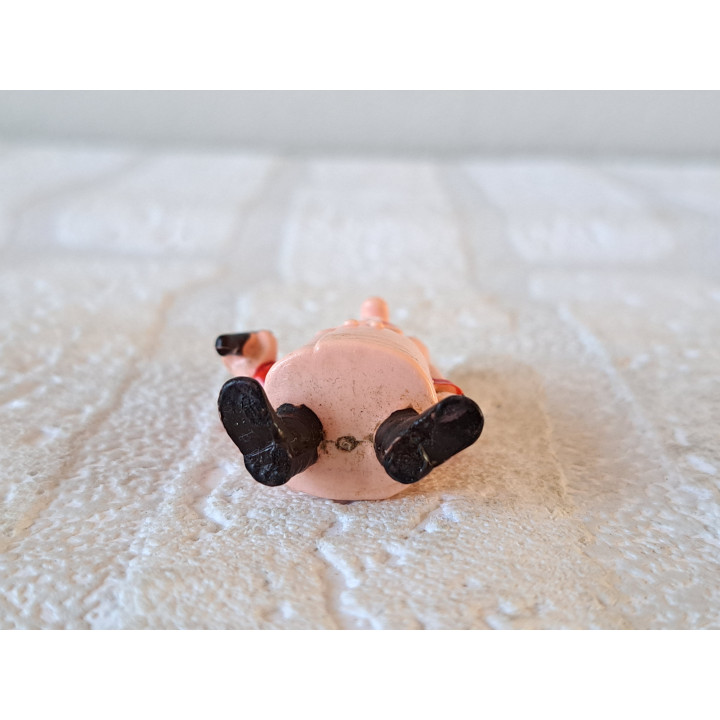 Roberto Rastapopoulos, Kuifje 1973, kunststof 3x1.5x4.5cm - Kuifje