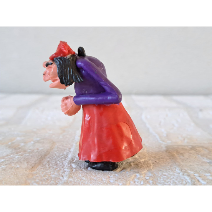 Eucalypta, Paulus de Boskabouter 1967, hard rubber 3x4x5.5cm - Kuifje