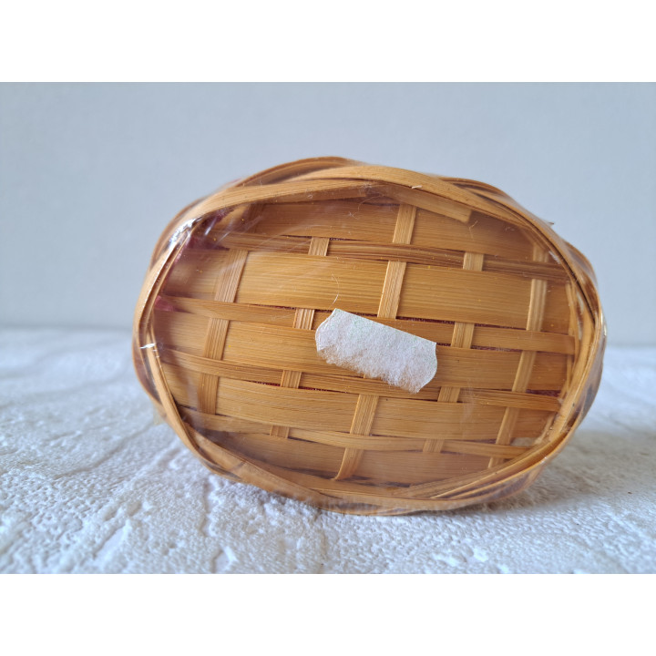 Citroen in mandje, Peper en zoutstel, keramiek 11x7.55cm - peper en zoutstellen