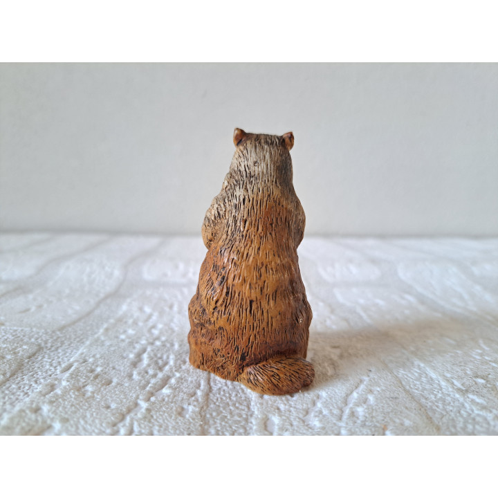 Marmot, Faro Italie, kunsthars 3.5x4x7cm - Faro Italie beeldjes