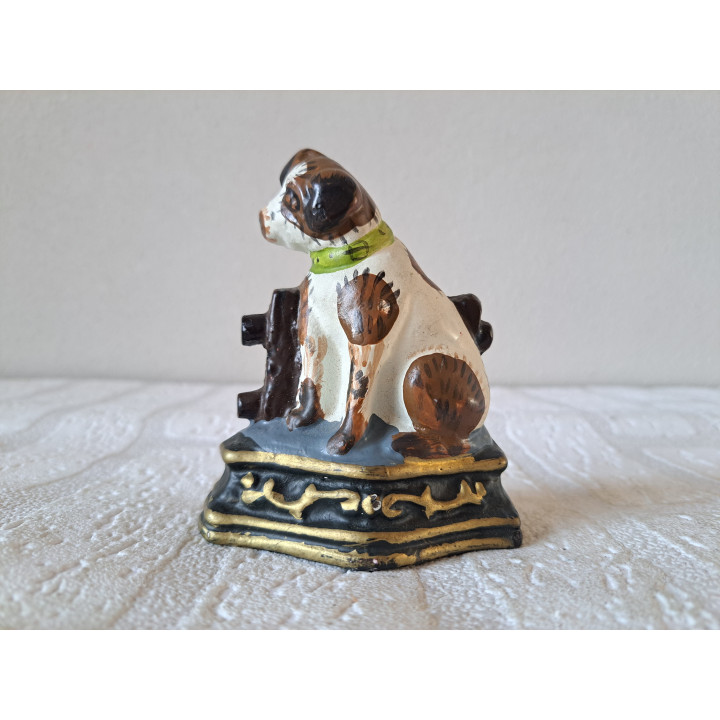 Hond deurstopper van gietijzer, 8x6x10cm - deurstoppers