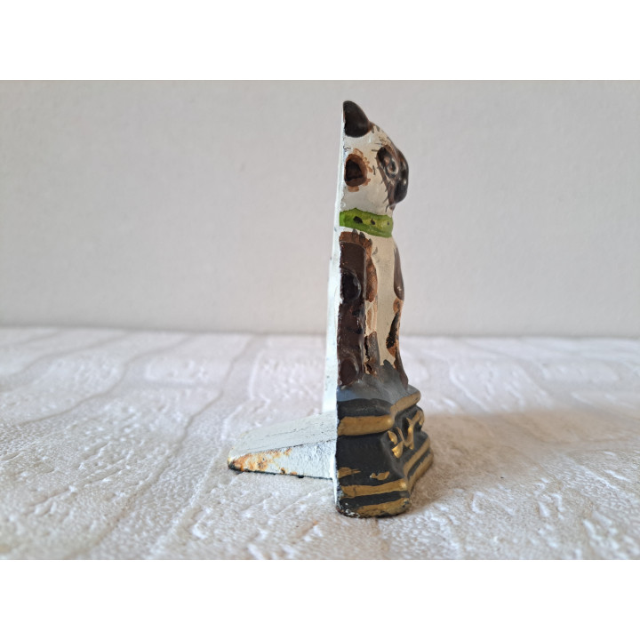 Hond deurstopper van gietijzer, 8x6x10cm - deurstoppers