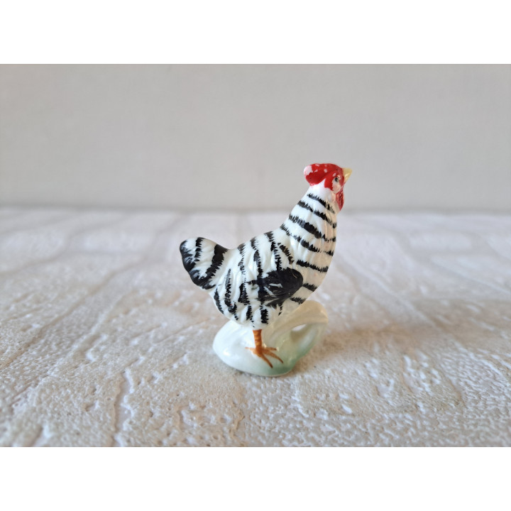 Kip van Bona China Japan porselein, 4x2x5.5cm - dierfiguren